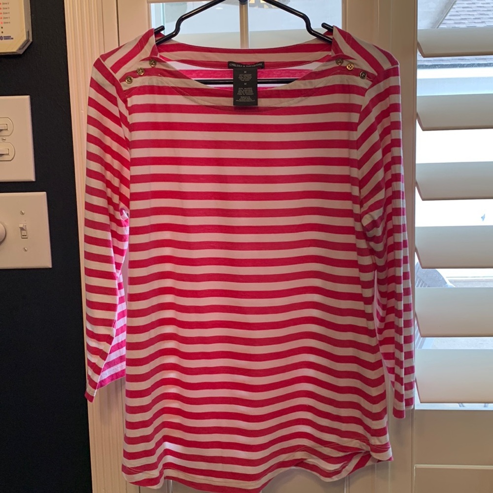 4 Ladies Striped Tops - Picture 2 of 3